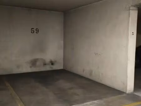 vend place de parking paris 16