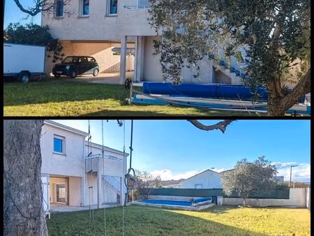 particulier vends maison 130m2 sur 2niveaux avec une dépendance possibilité profession lib