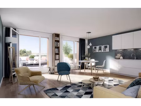 vente appartement 2 pièces 60 m² baillet-en-france (95560)