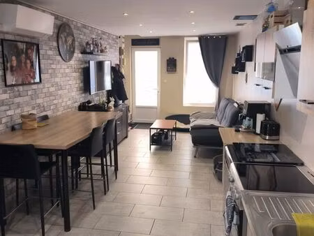 maison 73m² + jardin – 2/3 ch – rénovée