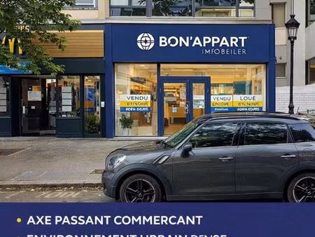 fonds de commerce 94 m² paris