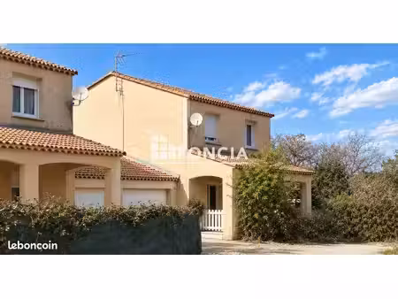 saint-marcel-de-careiret – maison t4 récente de 2004 avec jardin  vue sur les vignes