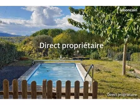 villa 2014 piscine + terrasse 110 m² + vue dégagée – sauve (30610)