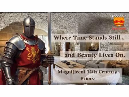 prieuré xivᵉ – 240 m² – jardin intime – bien d’exception à calvisson