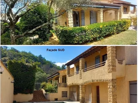 villa 3+1 chambres  piscine