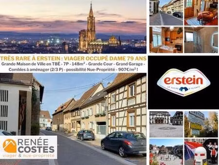 viager occupé - f79 ans - erstein (67150)