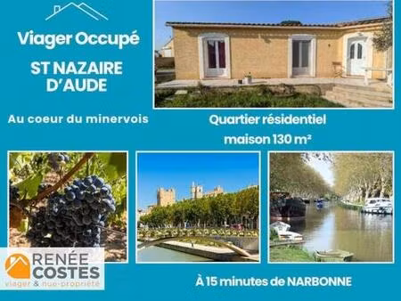 viager occupé - f73-h83 ans - narbonne (11100)