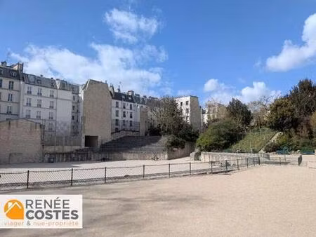 viager occupé - f84 ans - paris (75005)