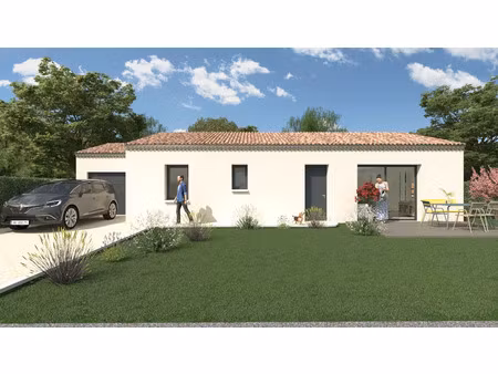 vente maison à construire 90 m² connaux (30330)