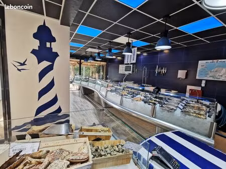 ? à vendre – belle poissonnerie avec terrasse – proche nîmes (30)