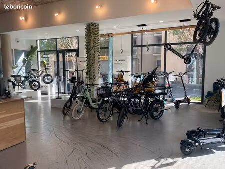 fonds de commerce magasin vélos électriques / trottinettes – rentable – clé en main – sala