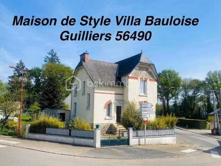 vente maison à guilliers (56490) : à vendre / 107m² guilliers