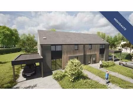 ensemble de 2 terrains avec projet de 2 maisons et permis