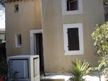 villa dans résidence avec piscine secteur pinède 8 couchages