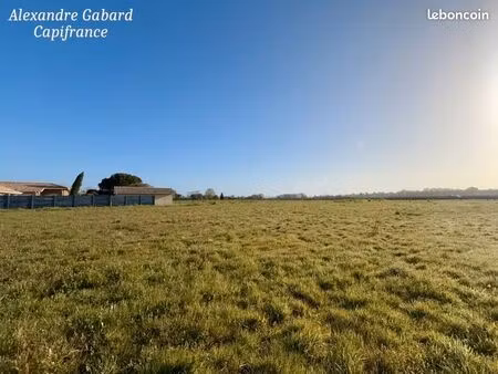 terrain 1 066 m² langon