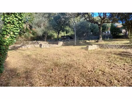 vente terrain 1300 m² à grasse (06130)  285 000 €