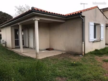 maison individuelle 3 pieces clim jardin garage