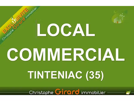 vente locaux professionnels 4 pièces 98 m² à tinténiac (35190)  97 900 €