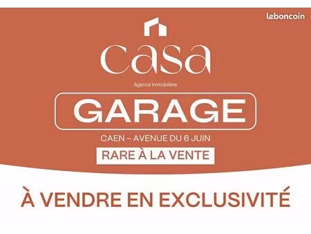 parking/box 15 m² caen