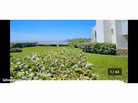 appartement t3 à louer vue mer avec terrasse - pontaillac