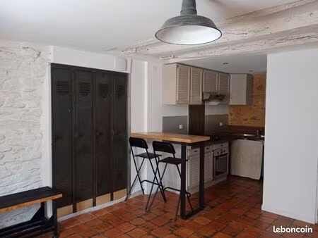 studio meublé 25 m² bourg pont réan