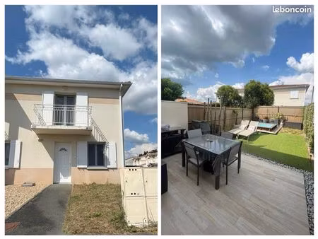 maison t3 de 64m2 avec jardin