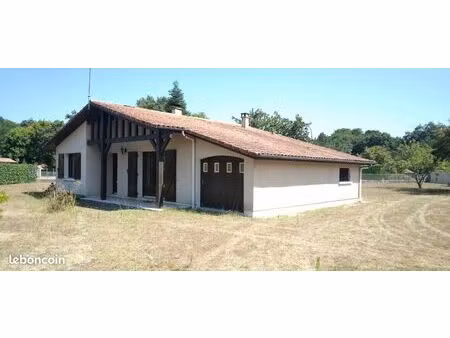 maison landaise 3 chambres