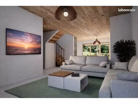 villa neuve t4 avec jardin prête à vivre – école & commerces à pied – magescq – 269 000