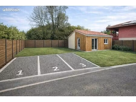 maison individuelle neuve 2 pièces avec jardin – centre angresse