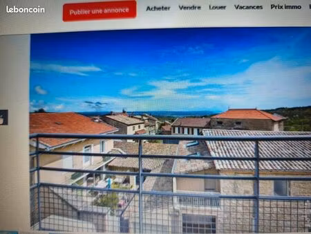 appartement 74 m2 pelussin 42410