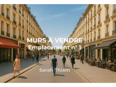 a vendre murs - boutique / cabinet / agence - saint-ouen