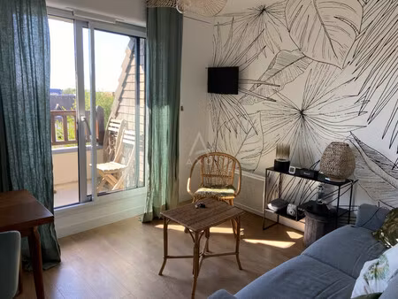 vente appartement houlgate  24m² 1 pièce 115 000€ avec balcon