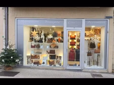 commerce / maroquinerie - bagagerie - accessoires