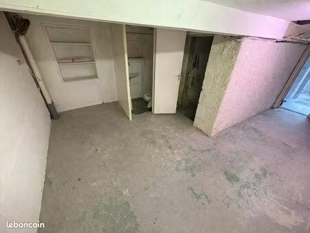 hyper centre - local professionnel 25m2+cave 30m2 viabilisé - vendu libre