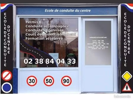 urgent – local idéal auto-école à saisir
