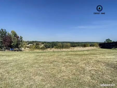 terrain 1800 m² cressensac-sarrazac