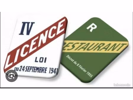 bar restaurant licence 4