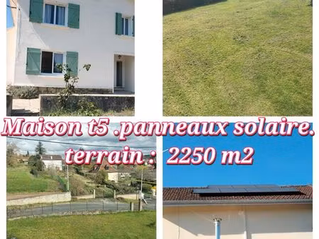 maison 95 m² – terrain 2250 m² – dpe b / ges a