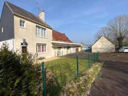 vente longère et corps de ferme à anctoville (14240) : à vendre / 87m² anctoville
