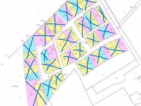 terrain 520 m² les pieux