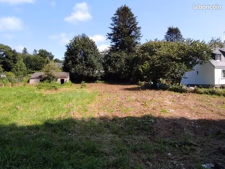 terrain constructible 1300 m² – centre bourg quistinic – beau potentiel