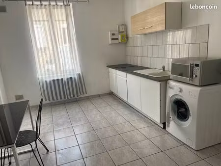 rdc 3 pièces sdb (possibilité meublé) centre marpent