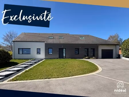 pavillon semi plain pied 5 chambres avec garage