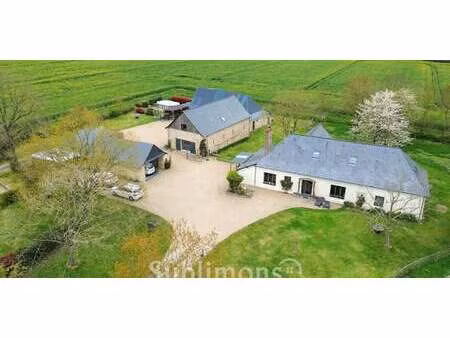 corps de ferme avec jardin et piscine erdre-en-anjou (49)
