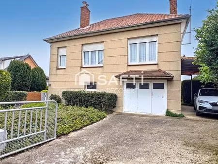 maison plain-pied 62 m² + sous-sol complet – jardin – fort potentiel