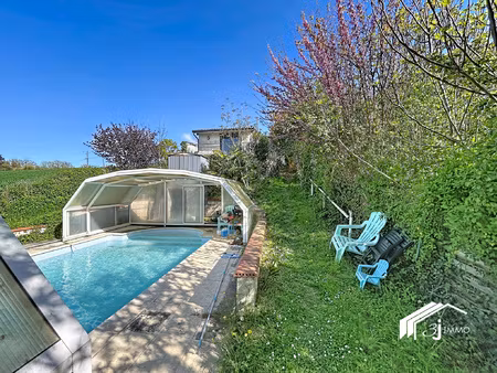 maison t3 de 77m2 avec piscine à lasserre-pradère