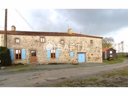 maison en pierre avec dépendances & terrain