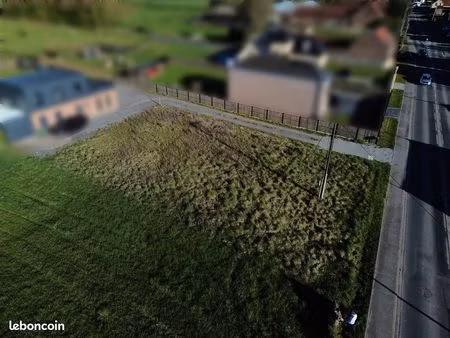 terrain constructible 672m2 à festubert