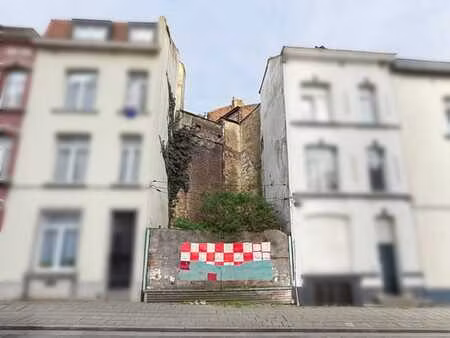 anderlecht : terrain à bâtir