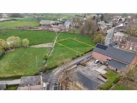 ◊ à vendre – magnifique terrain à bâtir à hannut (lens-sain